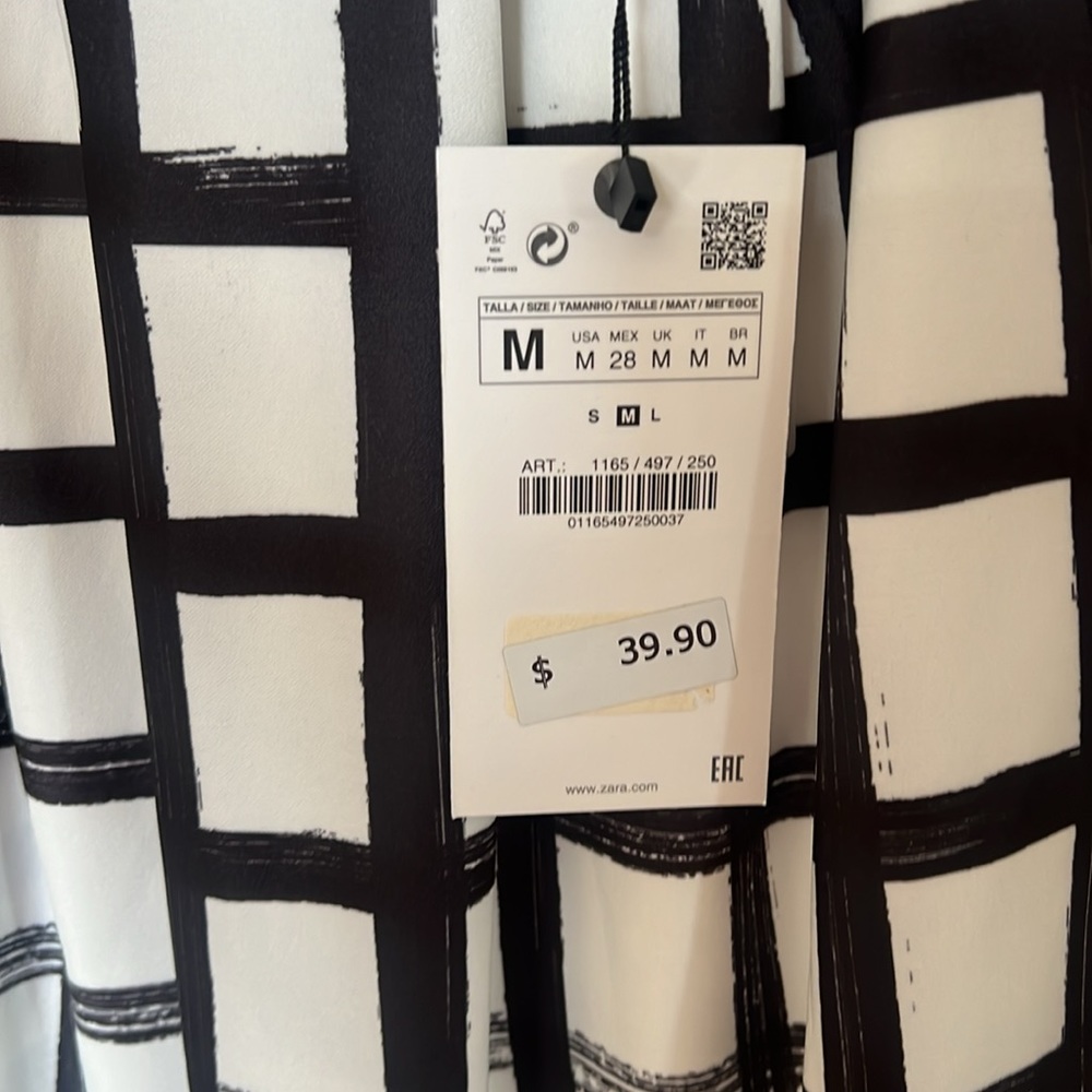 Zara Pleated Midi Skirt - Picture 5 of 5